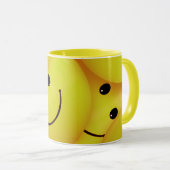 Custom Happy Face Tasse (VorderseiteRechts)