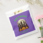 Custom Happy Halloween Spuk House Lila Geschenktütchen (Versiegelt)
