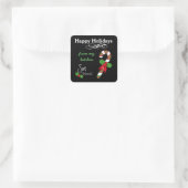 Custom Happy Holidays aus meiner Küche Stickers (Tasche)