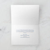 Custom Happy Holidays Real Anwesen Company Winter Feiertagskarte (Innenseite)