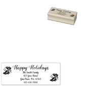 Custom Happy Holidays Rubber Briefmarke Gummistempel (Stempel)