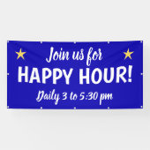 Custom Happy Hour Banner (Horizontal)