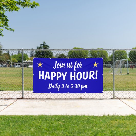 Custom Happy Hour Banner (Insitu)