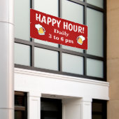 Custom Happy Hour Banner (Äußeres Gebäude)