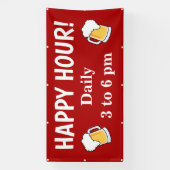 Custom Happy Hour Banner (Vertikal)