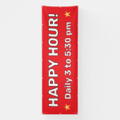 Custom Happy Hour Banner (Vertikal)