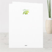 Custom Happy Mütter Day MAMA BAR Sonnenblumen Mama Karte (Rückseite)