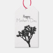 Custom Happy Mutter's Day Joshua Tree B&W Geschenkanhänger (Vorderseite)