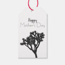 Custom Happy Mutter's Day Joshua Tree B&W