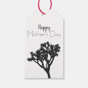 Custom Happy Mutter's Day Joshua Tree B&W Geschenkanhänger