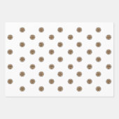 Custom HAPPY MUTTER'S DAY Scalloping Edge Geschenk Geschenkpapier Set (Vorderseite 2)