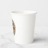 Custom HAPPY MUTTER'S DAY Scalloping Edge Pappbecher (Links)