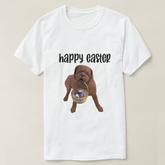 Custom Happy Oaster Dog T - Shirt (Design vorne)