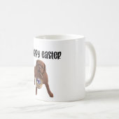 Custom Happy Oaster Dog Tasse (VorderseiteRechts)