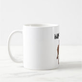 Custom Happy Oaster Dog Tasse (Links)