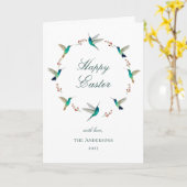 Custom Happy Oaster Karte (Gelbe Blume)