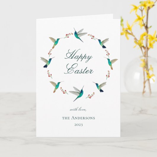 Custom Happy Oaster Karte (Gelbe Blume)