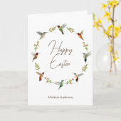 Custom Happy Oaster Karte (Gelbe Blume)