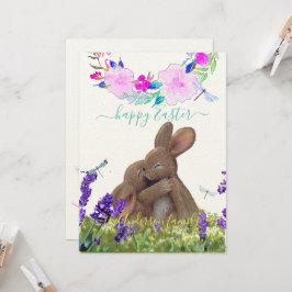 Custom Happy Oaster Shabby Chic Boho Style Large Karte