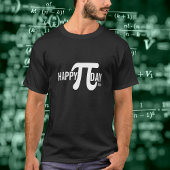 Custom Happy Pi Day mit Jahr und Pi Symbol T-Shirt