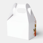 Custom Happy Thanksgiving Blätter Business Party Geschenkschachtel (Rückseite)