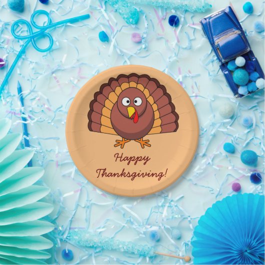 Custom Happy Thanksgiving Paper Teller Türkei (Party)