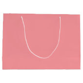 Custom Happy valentine's day individuelle Name Gro Große Geschenktüte (Rückseite)