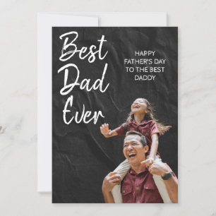 Custom Happy Vatertag Card für Vater Einladung