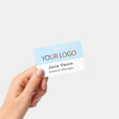 Custom Hard Plastic Name Badge with Metal Clip Ausweis (Handheld)