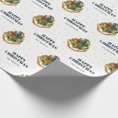 Custom Harry Potter | Hogwarts Crest - Weihnachten Geschenkpapier (Ecke)