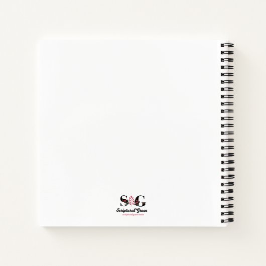 Custom hat er alles schöne Schrift gemacht Notizblock (Rückseite)