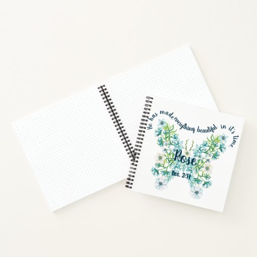 Custom hat er alles schöne Schrift gemacht Notizblock (Innenseite)