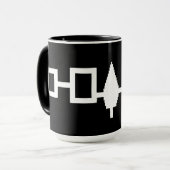 Custom Haudenounite Confederacy Flag Tasse (Vorderseite Links)