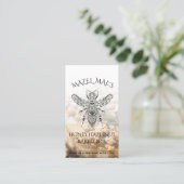 Custom hausgemachte Honey Hazelnut Baked Brie Reze Visitenkarte (Stehend Vorderseite)