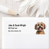 Custom Havanese Dog Address Label (Insitu)