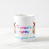 Custom Havanese Mama Niedlich Muttertag Hund Lover Kaffeetasse (Mittel)