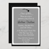 Custom Hawaii Black Islands Graduierung Einladunge Einladung (Vorne/Hinten)