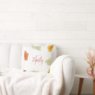 Custom Hawaiian Aloha Floral Kissen