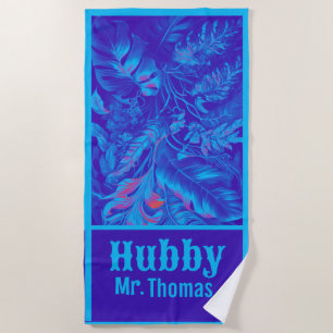 Custom Hawaiian Beach Handtuch