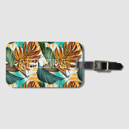 Custom Hawaiian Gepäckanhänger (Vorderseite (Horizontal))