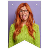 Custom Head Funny Funny Funny Face Personalisiert Wimpelkette (Erste Fahne)