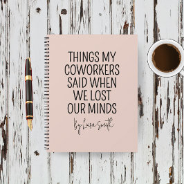 Custom Healthcare Journal Funny Nurse Gift for Her Notizblock