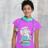 Custom Healthcare lustige Tier Zitat|Krankenschwes T-Shirt