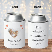 Custom Heart Foto Cat Wedding Dosenkühler