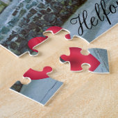 Custom Heart Helford Village Bridge Cornwall Foto Puzzle (Seite)