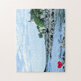 Custom Heart Preußen Cove Morning Cornwall Foto Puzzle
