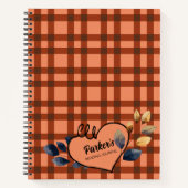 Custom Heart Reading Journal Notizblock (Vorderseite)