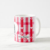 Custom Heart Shaped Boxer Dog Coffee Cup Tasse 11  (VorderseiteRechts)