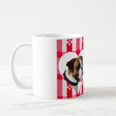 Custom Heart Shaped Boxer Dog Coffee Cup Tasse 11  (Links)