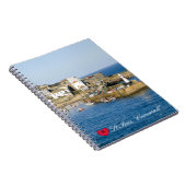 Custom Heart St Ives Harbour Pier Cornwall Foto Notizblock (Rechte Seite)